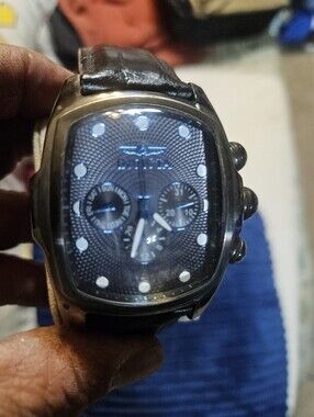 Mens Invicta Lupha Watch # 19946. Estate Item